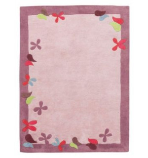 Tapis fille theme papillon vole VERTBAUDET : Avis