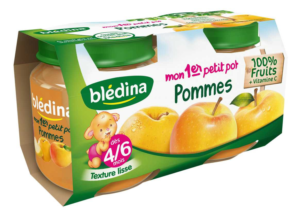 Mon 1er petit pot Pommes 2x130g BLEDINA Avis