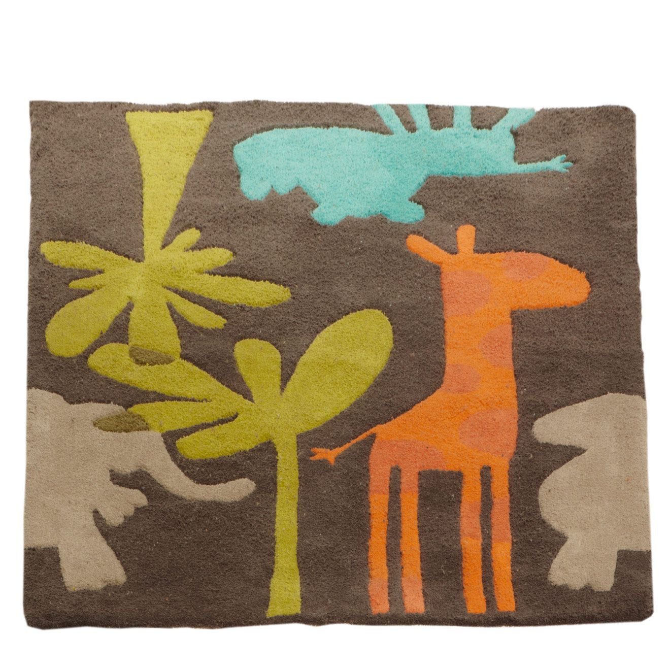 Tapis chambre enfant theme savane party vertbaudet : avis