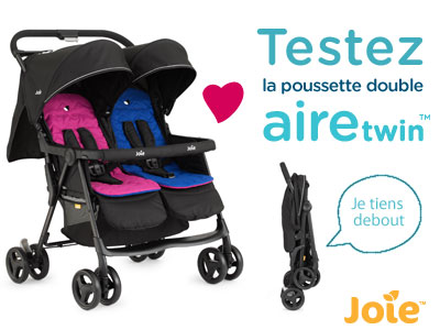 test poussette double