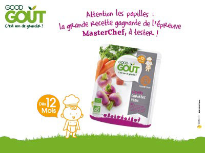 test recette masterchef bebe
