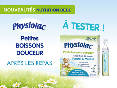 test boisson physiolac douceur