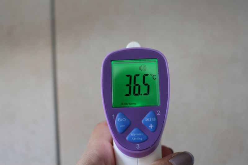 test thermometre avantek vert