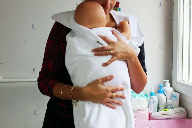 serviette bebe