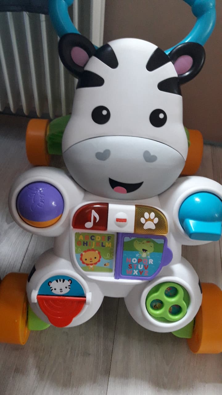 zebre trotteur fisher price