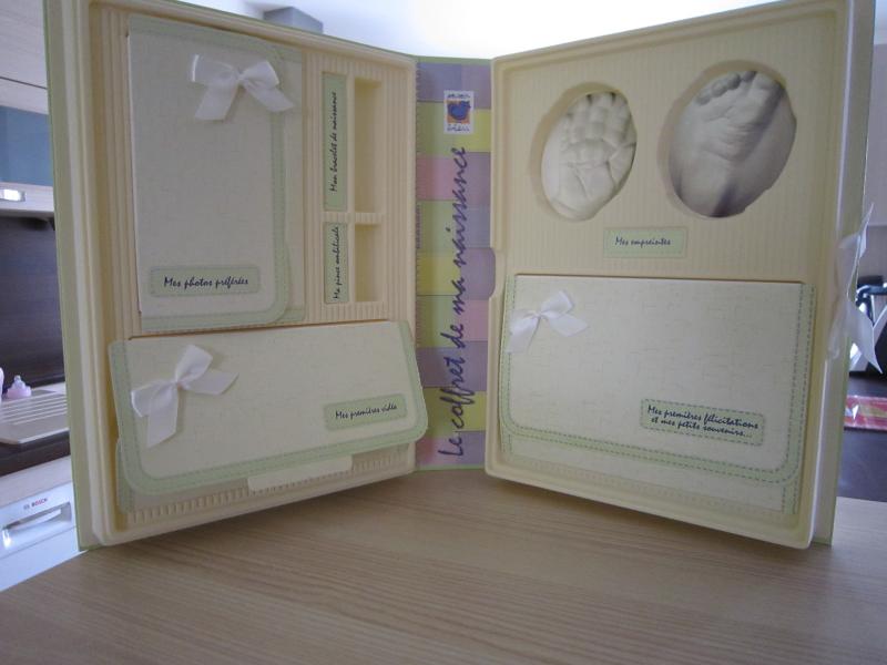 Coffret Naissance Complet Avec Kit Empreinte Bebe Poussin Bleu Bebe Puericulture Coffrets Cadeaux