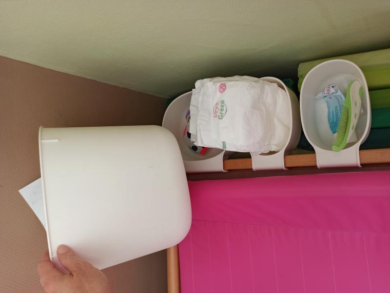 Corbeilles Pour Table A Langer Onsklig Ikea Avis Et Comparateur De Prix
