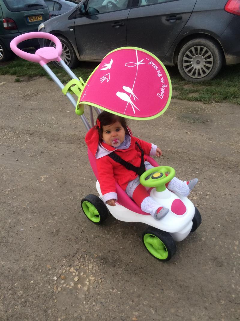 Porteur bubble go rose store