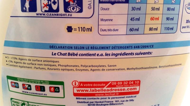 Lessive Le Chat Bebe Le Chat Avis Page 7