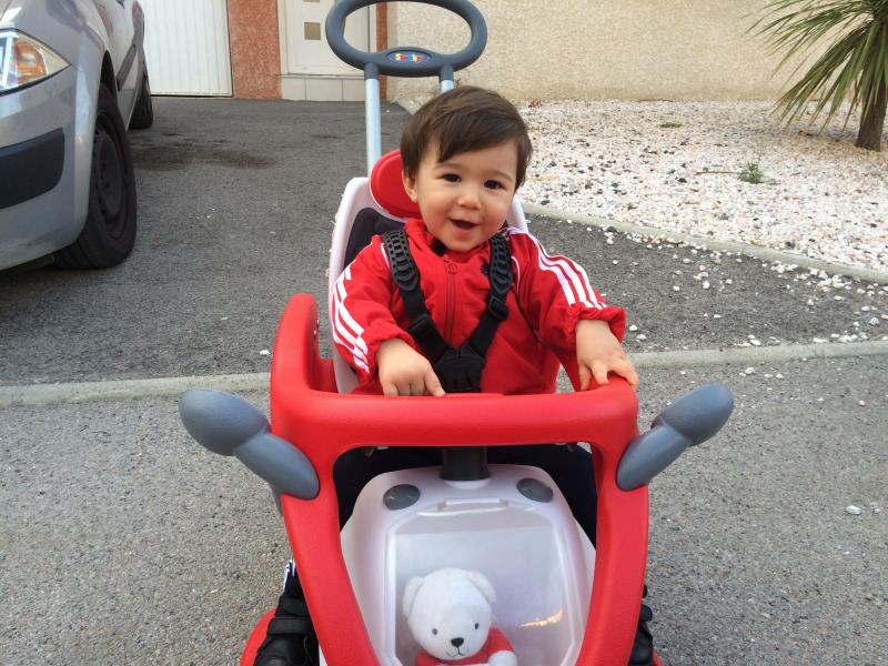 porteur bubble go ii balade garcon