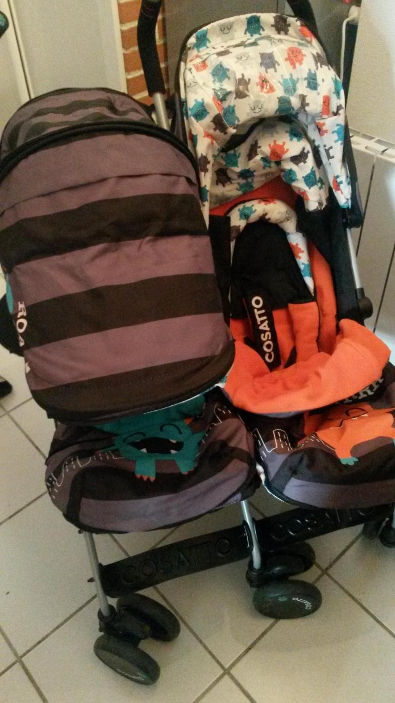poussette double cosatto avis