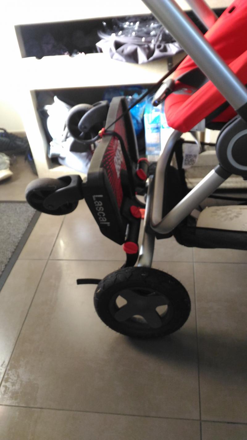 planche a roulette pour poussette high trek
