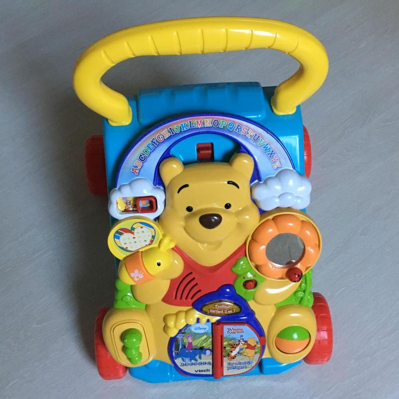 trotteur parlant vtech winnie