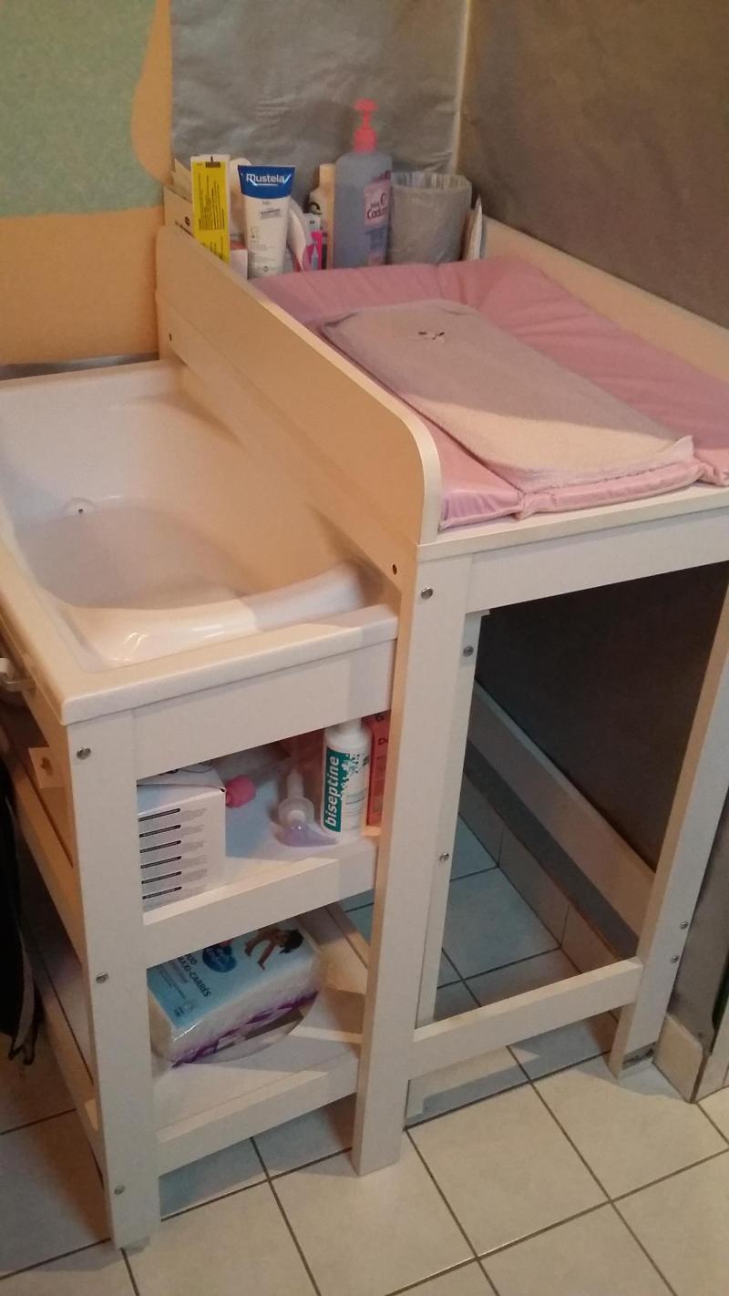 Table A Langer Avec Baignoire Childwood Comparateur Avis Prix