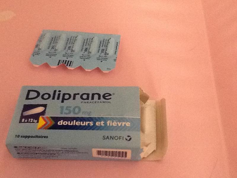 Prendre 3 Doliprane 1000 D'un Coup Doliprane (Paracetamol) 150 mg Enfants - Suppositoires SANOFI AVENTIS