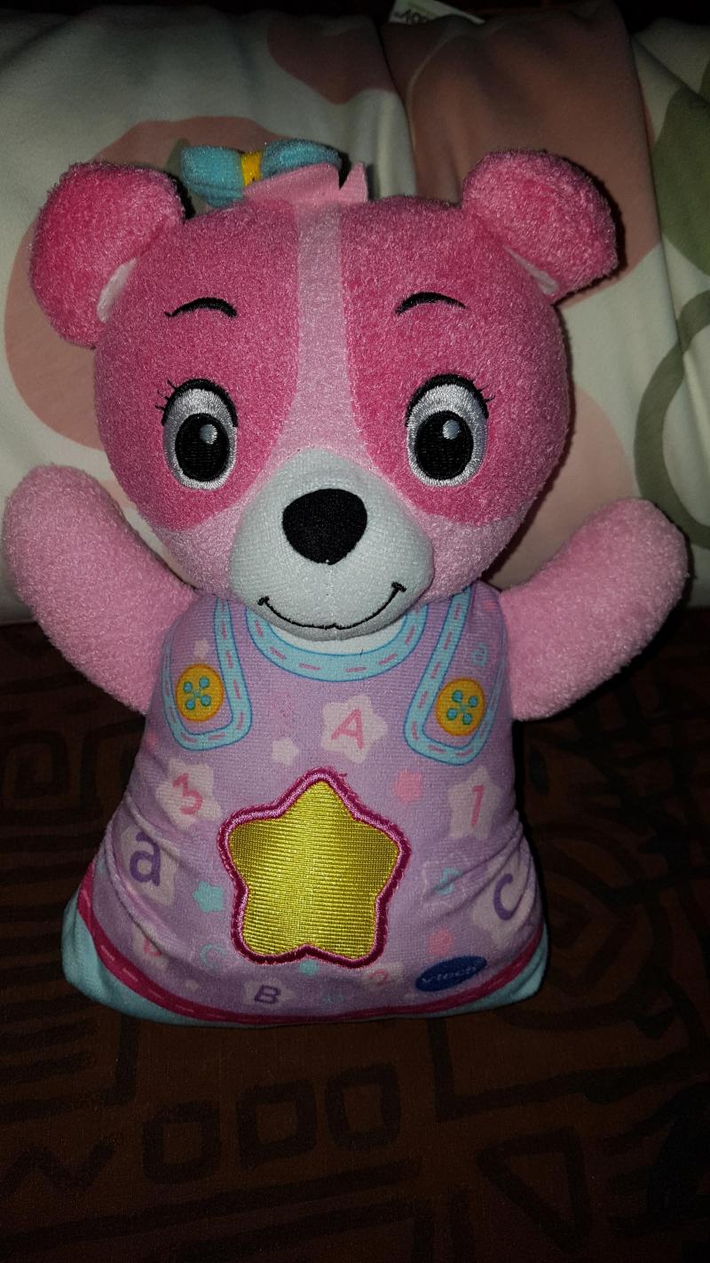 ourson vtech rose