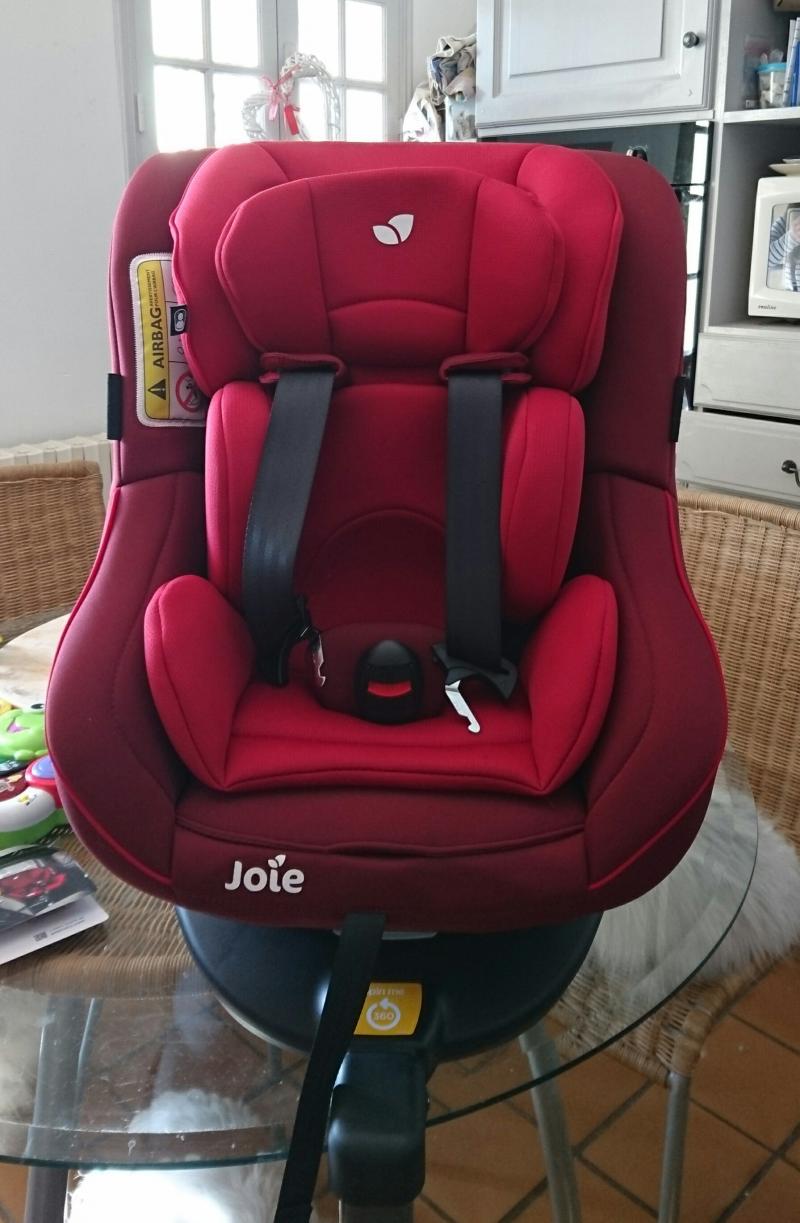siege auto bebe joie spin 360