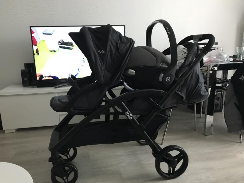 poussette double joie avis