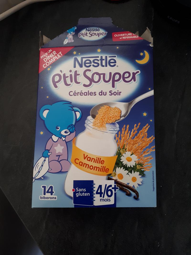 P'tit souper Céréales du soir NESTLÉ : Avis