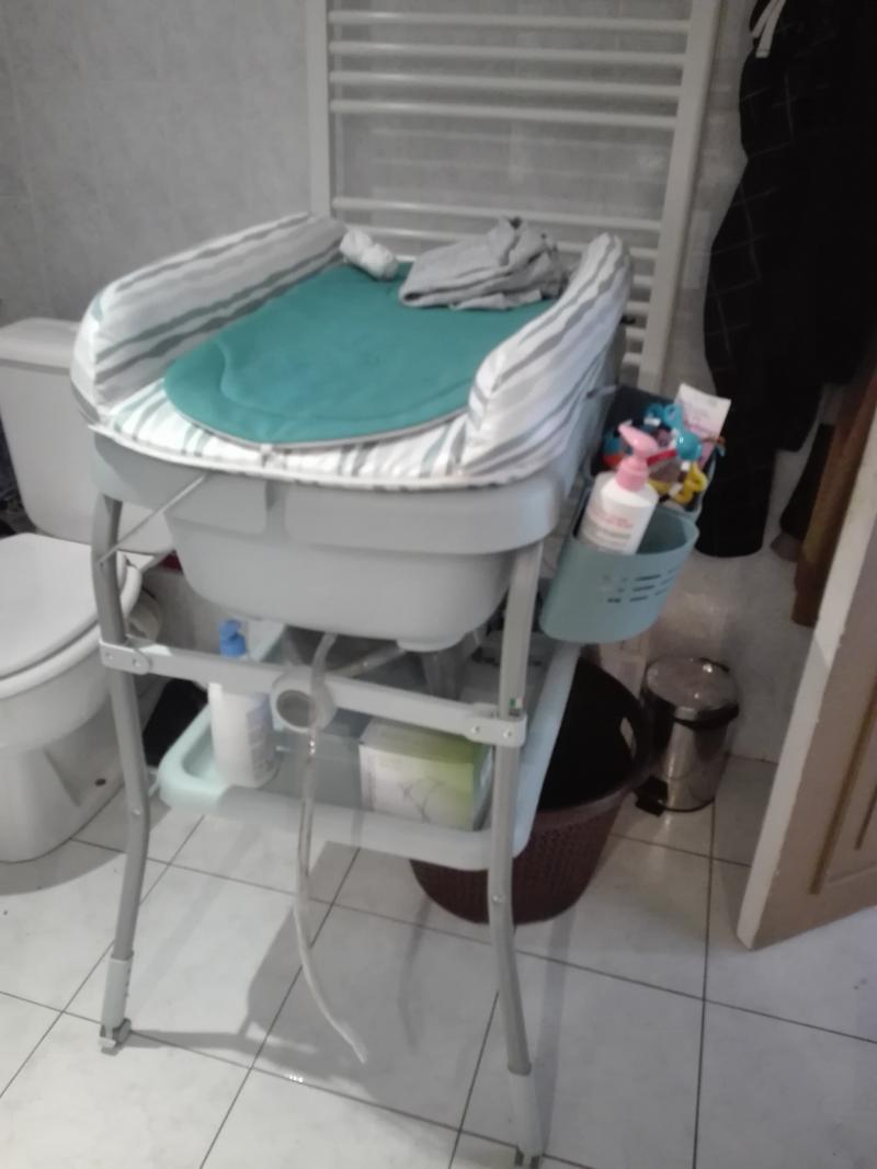 Table A Langer Avec Baignoire Cuddle Bubble Comfort Chicco