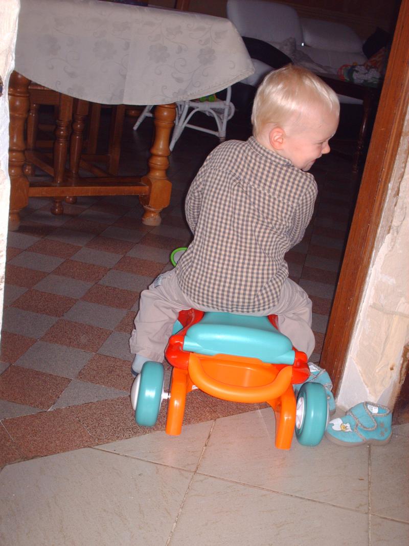 buggy pousseur porteur rouge anddy oxybul
