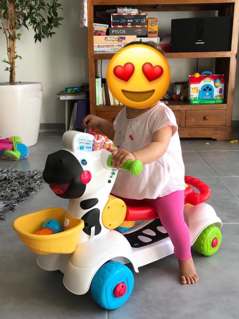 vtech trotteur zebre