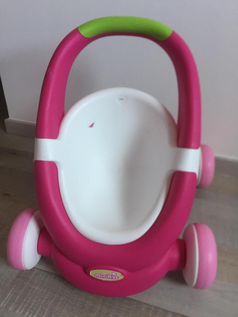 poussette smoby baby walker minikiss