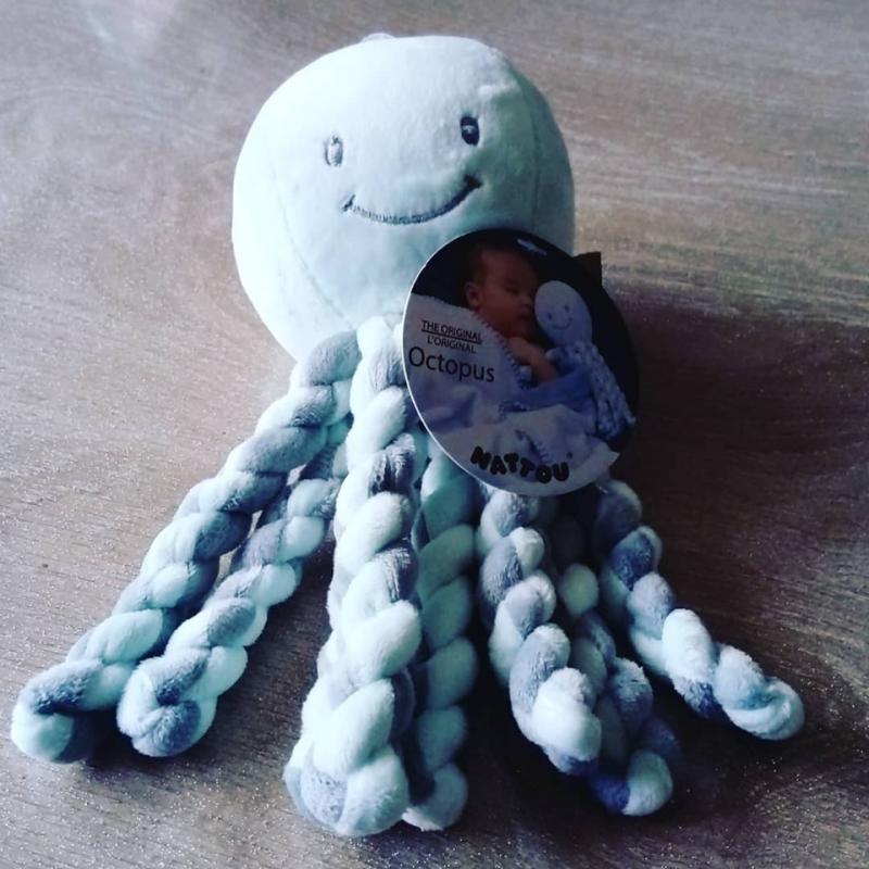 doudou pieuvre nattou
