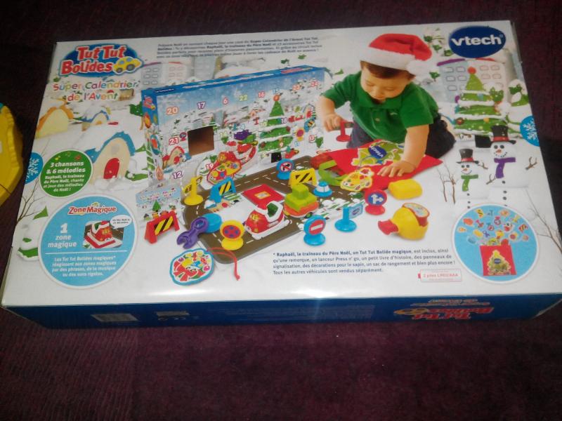 Super Calendrier De L Avent Tut Tut Bolides Vtech Comparateur Avis Prix