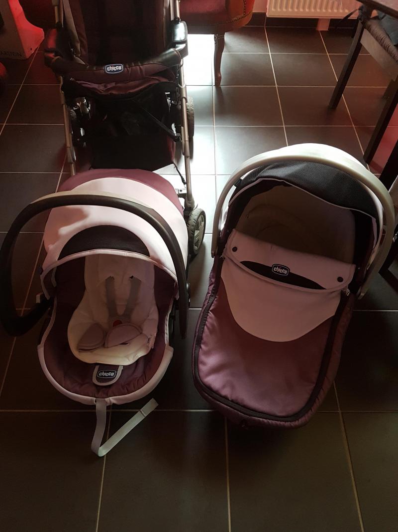 Poussette trio chicco scoop clearance