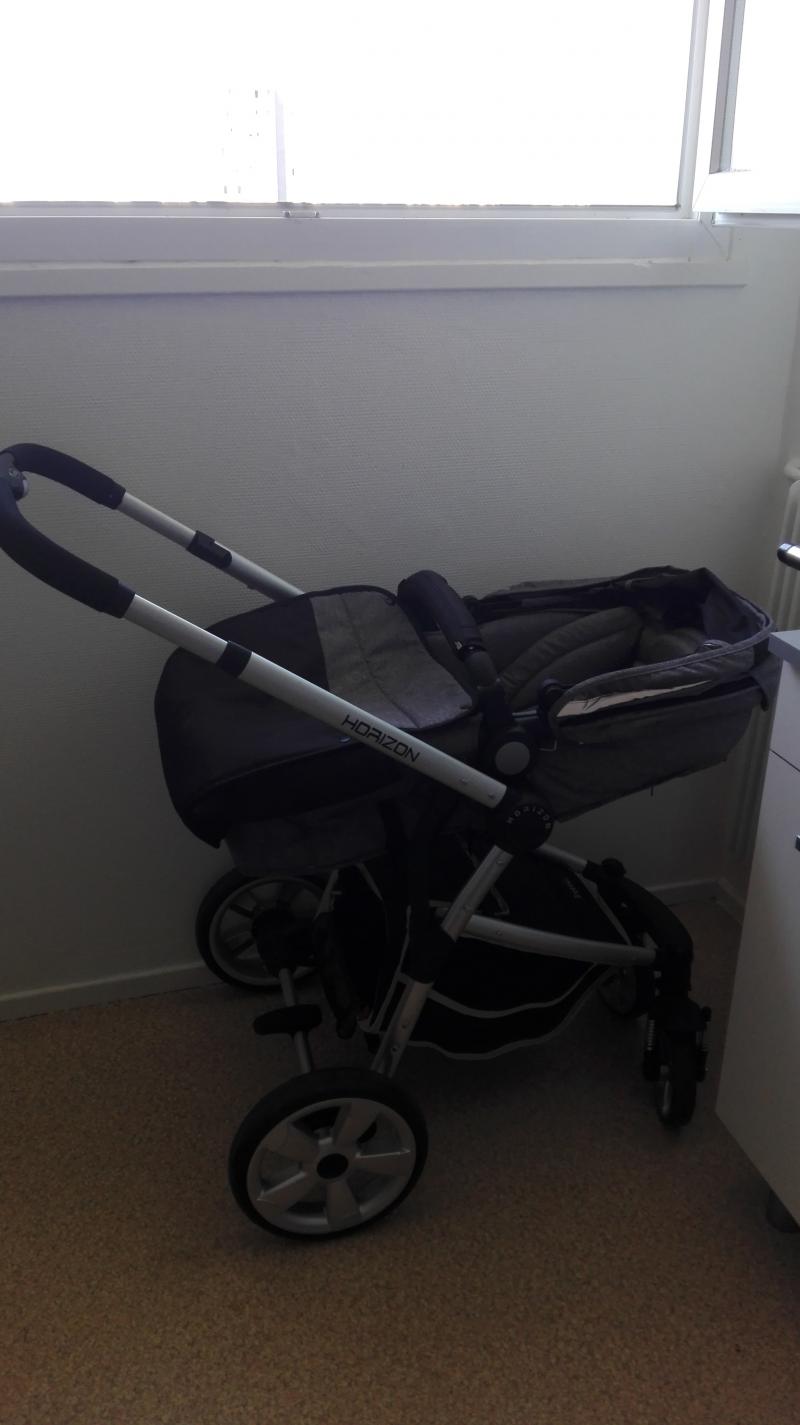 poussette trottine 3 en 1