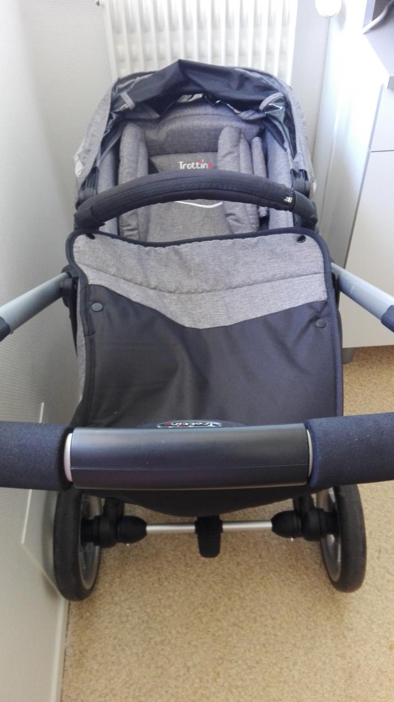 trottine poussette combiné duo 3 en 1 horizon