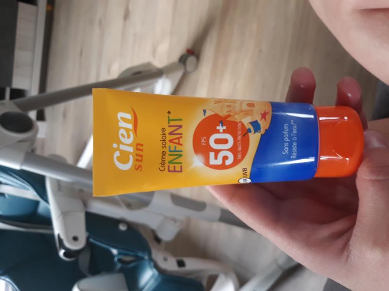 Crème solaire hydratante pour enfants SPF 50 Cien Sun LIDL Avis et comparateur de prix