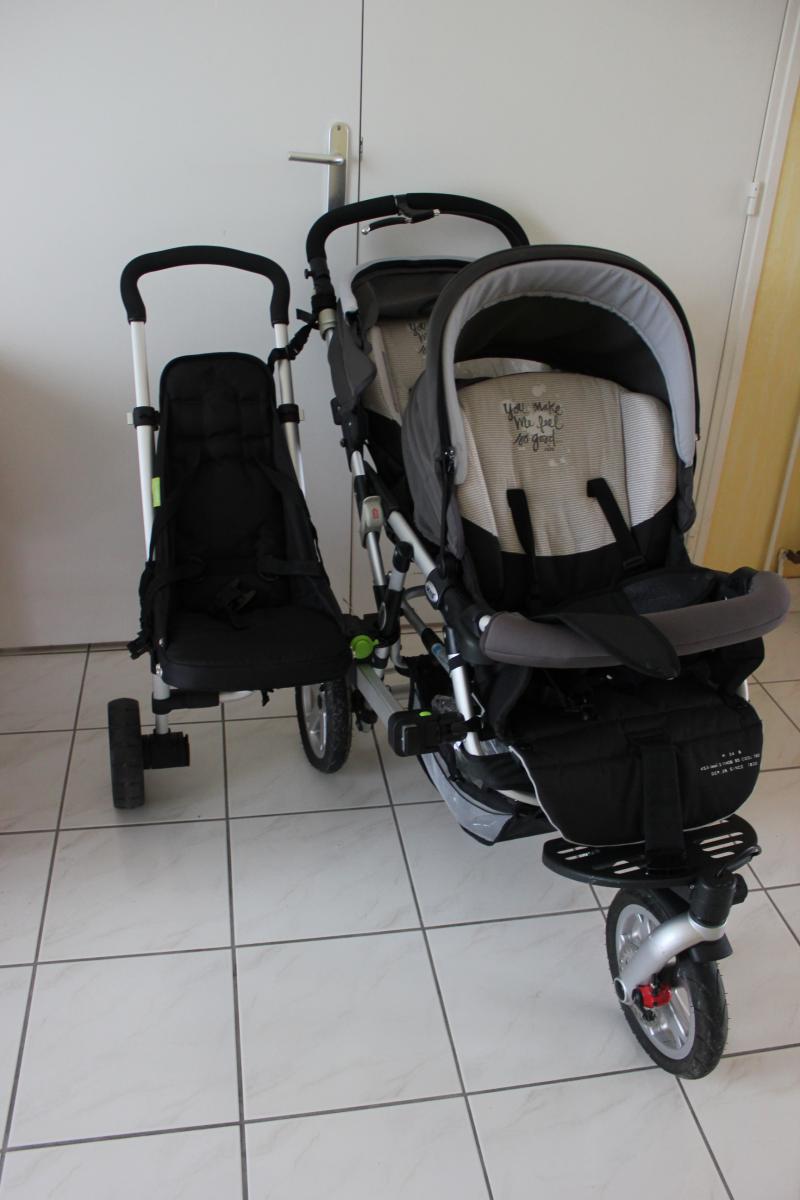 Buggypod pour poussette double on sale