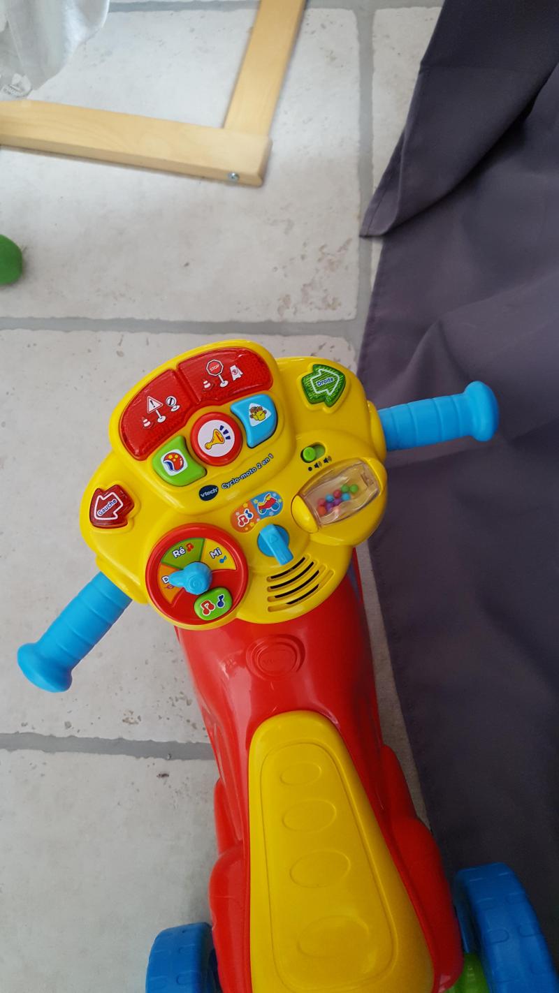 porteur moto vtech