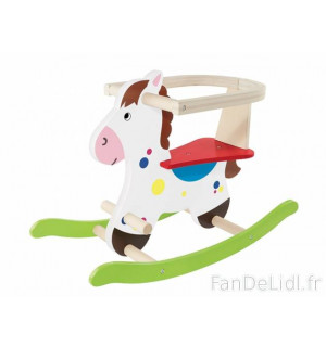 cheval à bascule avec arceau