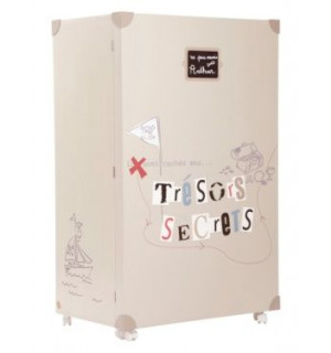 Armoire Dressing A Roulettes Theme Tous A Bord Vertbaudet Avis