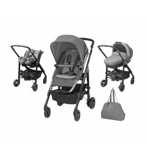 bébé confort poussette trio streety modern black