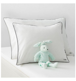 Taie D Oreiller Bebe Unie En Coton La Redoute Comparateur Avis Prix