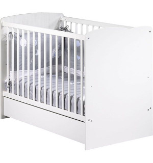 Lit Bebe 60 X 120 Cm Non Transformable Nevada Sauthon Avis Et