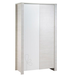 Armoire Bebe 2 Portes Opale Sauthon Avis Et Comparateur De Prix