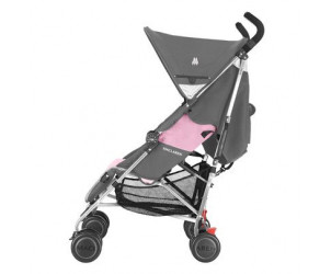 poussette maclaren rose et marron