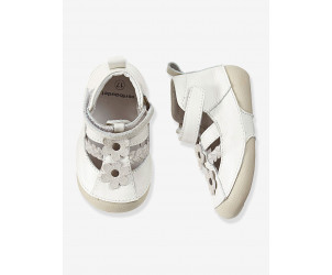 Chaussures Cuir Bebe Fille Special 4 Pattes Forme Sandales Vertbaudet Comparateur Avis Prix
