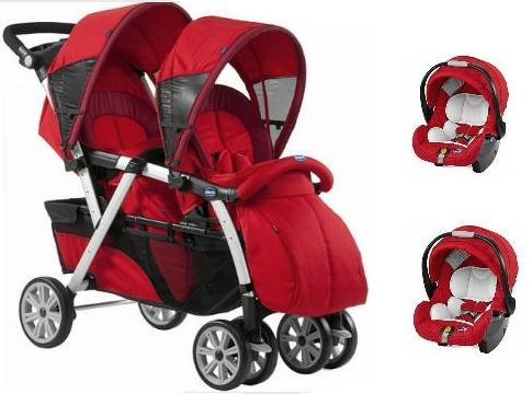 double poussette chicco