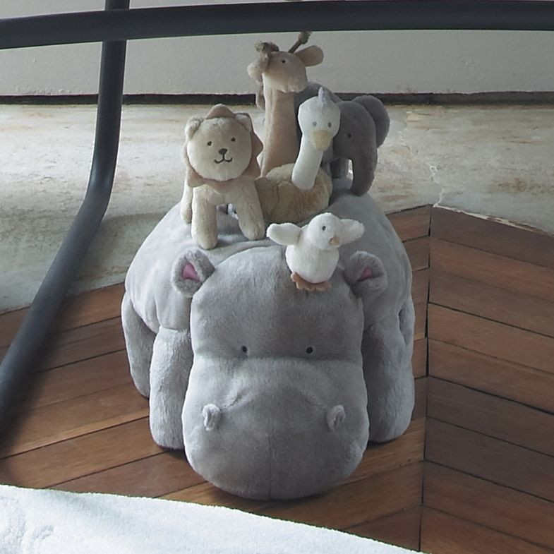 peluche hippopotame jacadi