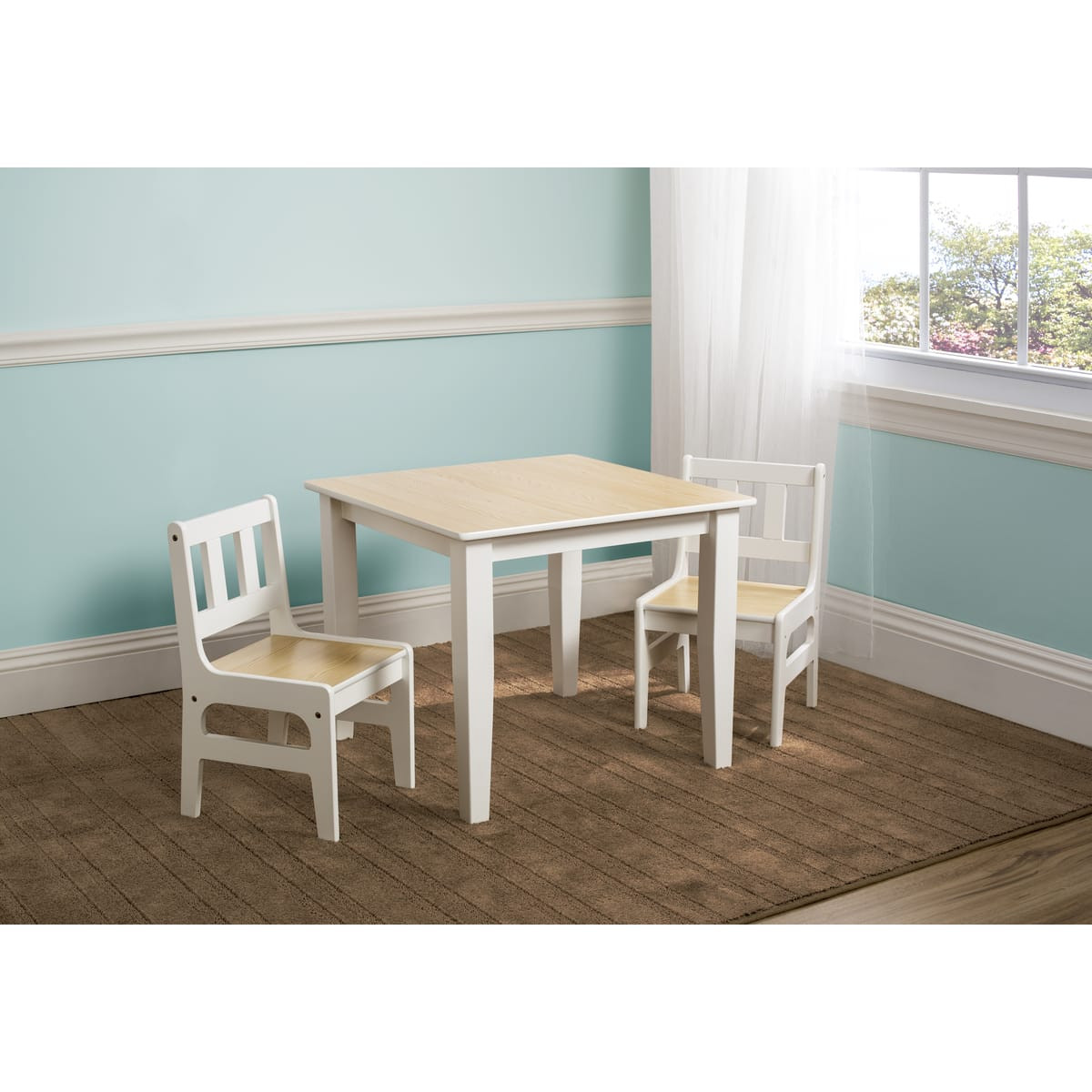 Table Rectangulaire 2 Chaises Pour Enfants Twin Auchan Comparateur Avis Prix