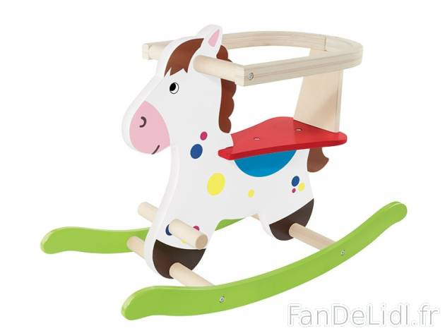 chevaux de bois a bascule
