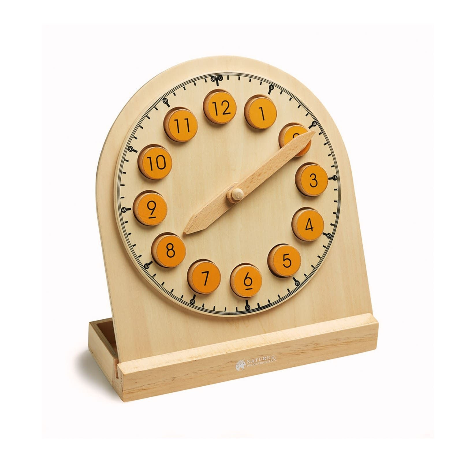 Horloge En Bois Nature Decouvertes Avis Et Comparateur De Prix