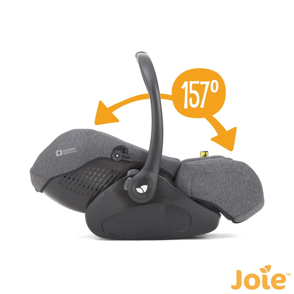 poussette avec coque inclinable