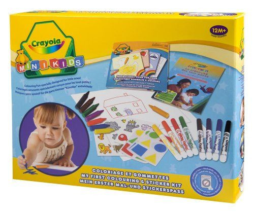 avis kit de loisir creatif coloriage et gommettes crayola